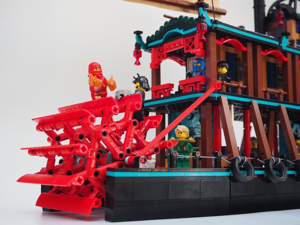 Master Chen's Ferry: A Ninjago Take on the LEGO Ideas Steamboat